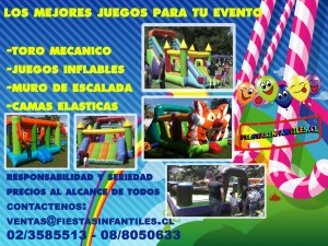 fiestas infantiles Turismo en Chile en La Florida |  Fiestas infantiles - animaci&oacute;n para cumplea&ntilde;os - juegos inflables, Los mejores y m&aacute;s entretenidos juegos de la regi&oacute;n metropolitana