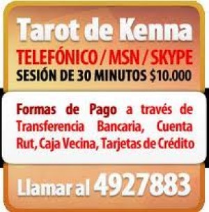 kenna Turismo en Chile en Santiago |  Lectura de tarot online 24927883 . si necesitas ayuda llamanos, Tarot chile