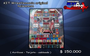 RENTAGAME CHILE Turismo en Chile en Cholchol |  Kit wrestlemania original taiwanesa/precio: $ 150.000 pesos, Maquinas de juego