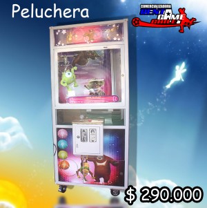 RENTAGAME CHILE Turismo en Chile en Vitacura |  Peluchera  alta rentabilidad, 100% destreza./$ 290.000, Maquinas de juego