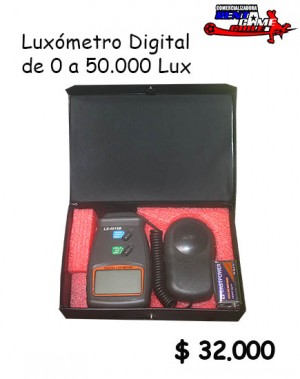 RENTAGAME CHILE Turismo en Chile en Santiago |  Luxometro digital de 0 a 50.000 lux/precio: $ 32.000, Oferta de rentagame chile