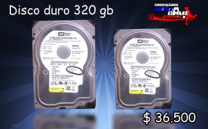 RENTAGAME CHILE Turismo en Chile en La Cisterna |  Disco duro 320 gb/ precio oferta: $36.500, Rentagame: maquinas de juego:  accesorios,repuestos, servicio tecnico