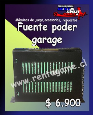 RENTAGAME CHILE Turismo en Chile en La Cisterna |  Fuente poder garage/acces. maquinas de juego precio $ 6.900, Rentagame: maquinas de juego:  accesorios,repuestos, servicio tecnico