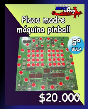 RENTAGAME CHILE Turismo en Chile en La Cisterna |  Placa madre para maquina de juego pinball/precio: $ 20.000 pesos, Rentagame: maquinas de juego:  accesorios,repuestos, servicio tecnico