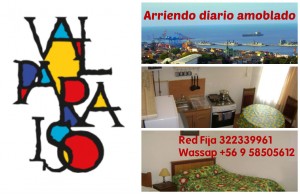 Alicia Calderon Aravena Turismo en Chile en Valpara&iacute;so |  Amoblado diario. estadias, vacaciones en valparaiso, fono 322339961, Avenida alemania, valparaiso, wasap +56 9 58505612 desde $25000 diario