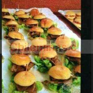 Maria Turismo en Chile en &Ntilde;u&ntilde;oa |  Canape eventos para ese dia especial coctel, Taapaditos mini sopaipillas churros 