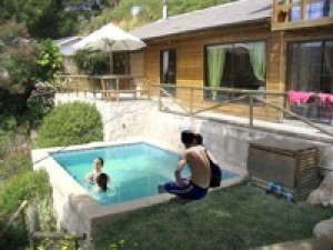  Turismo en Chile en Algarrobo |  CABA&Ntilde;AS SEA LODGE , Un lugar m&aacute;gico en Algarrobo, 2.000 mts2 de jardines y a 200 metros de la playa