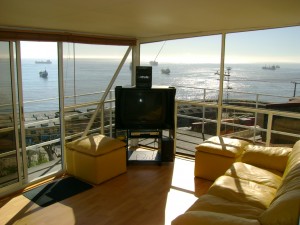  Turismo en Chile en Valpara&iacute;so |  DISFRUTA DESCANSA Y DUERME EN VALPARAISO, ARRIENDO DEPARTAMENTO A TURISTAS ,  LINDA VISTA , PARA DOS PERSONAS