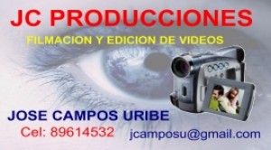JOSE CAMPOS U. Turismo en Chile en Santiago |  89614532 FILMACIONES Y EDICIONES DE VIDEOS CASEROS DIGITALES, VIDEOS, FILMACION Y EDICION