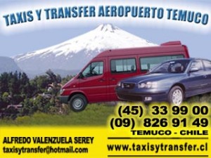Alfredo Valenzuela  Turismo en Chile en Puc&oacute;n |  Taxis y Transfer Aeropuerto Temuco,Pucon Pichoy ,Huilo Huilo, Minibuses Autos Ejecutivos, Taxis Turismo. 45-339900