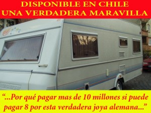 Marcelo Fuentes Turismo en Chile en Buin |  CASA RODANTE EURAMOBIL ALEMANA FLAMANTISIMA, OPORTUNIDAD......Por qu&eacute; gastar de m&aacute;s.