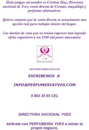  Turismo en Chile en Vallenar |  Unete a YVes Perfumeria y gana dinero extra sin dejar tu empleo, no importa dicom unete desde todo chile...