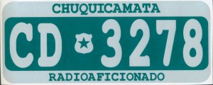 Francisco Franciz Turismo en Chile en Maip&uacute; |  PATENTES PARA RADIOAFICIONADOS, LETREROS REFLECTANTES