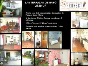 Pamela Devia Turismo en Chile en Maip&uacute; |  Regia casa en venta a 3 cuadras de plaza de maip&uacute; , Metro Plaza de Maip&uacute;