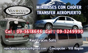 VAN CLUB TRANSFER CON CHOFER Turismo en Chile en Concepci&oacute;n |  ARRIENDO DE MINIBUS EN CONCEPCION CEL :09-3618646, VAN CLUB TRANSPORTES