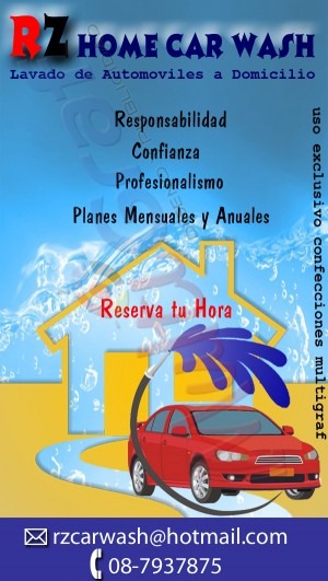 RZ HOME CAR WASH Turismo en Chile en Santiago |  LAVADO DE AUTOMOVILES A DOMICILIO, SERVICIO INTEGRAL, CONVENIOS, SOMOS PROFESIONALES